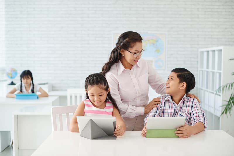 Support of teacher